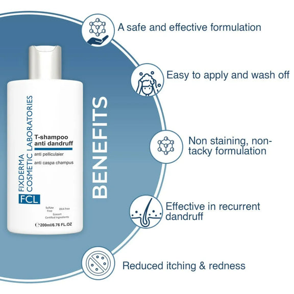 T-Shampoo Anti Dandruff | Anti-dandruff Shampoo | Shampoo for Scalp Psoriasis