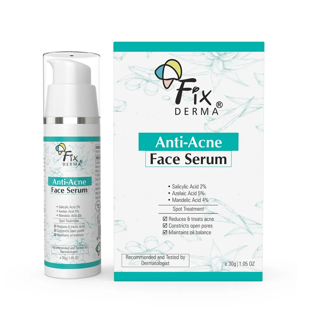 Anti-Acne Face Serum | 5% Azelaic acid, 4% Mandelic acid, 2% Salicylic acid serum