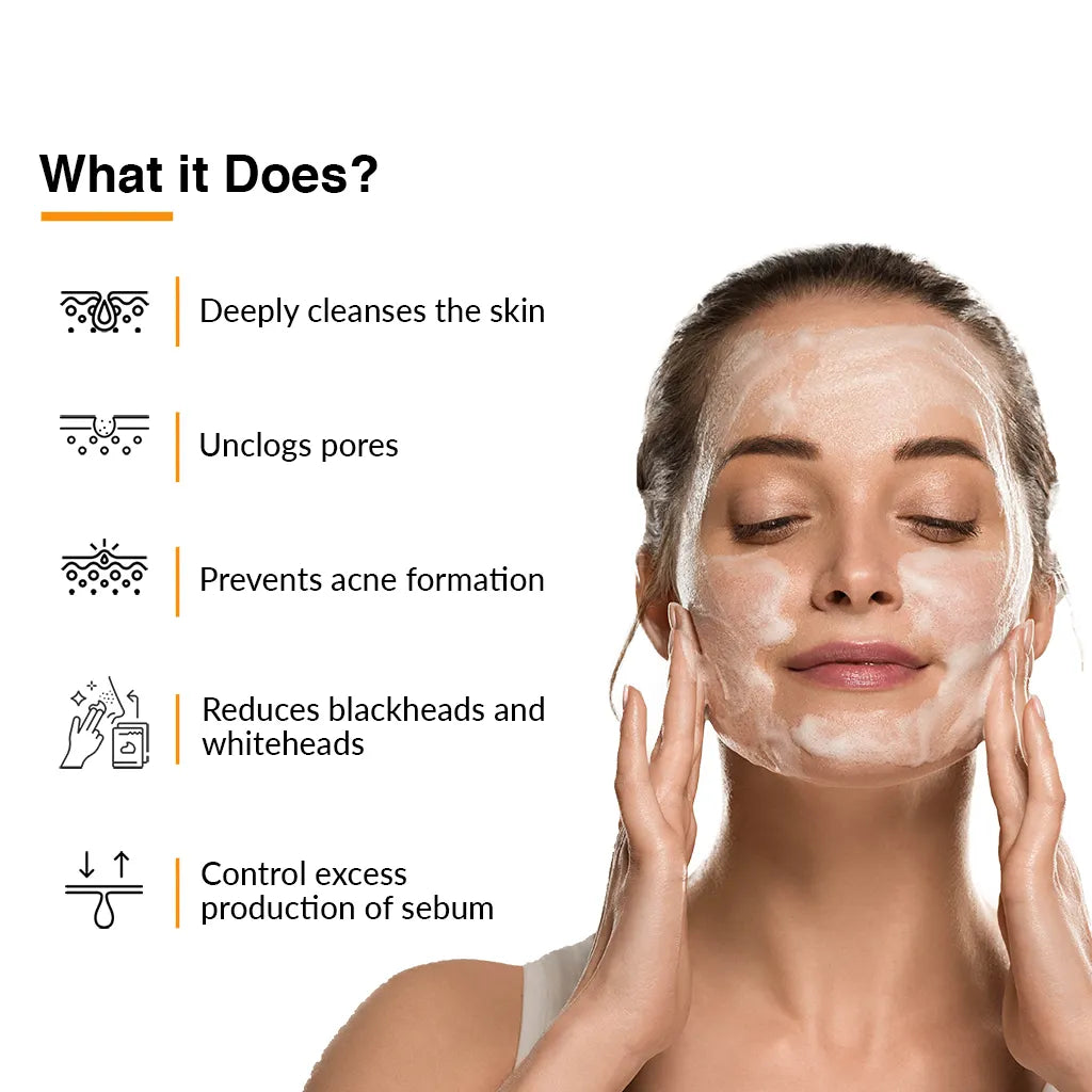 Salyzap Daily Face Cleanser - Acne Treatment