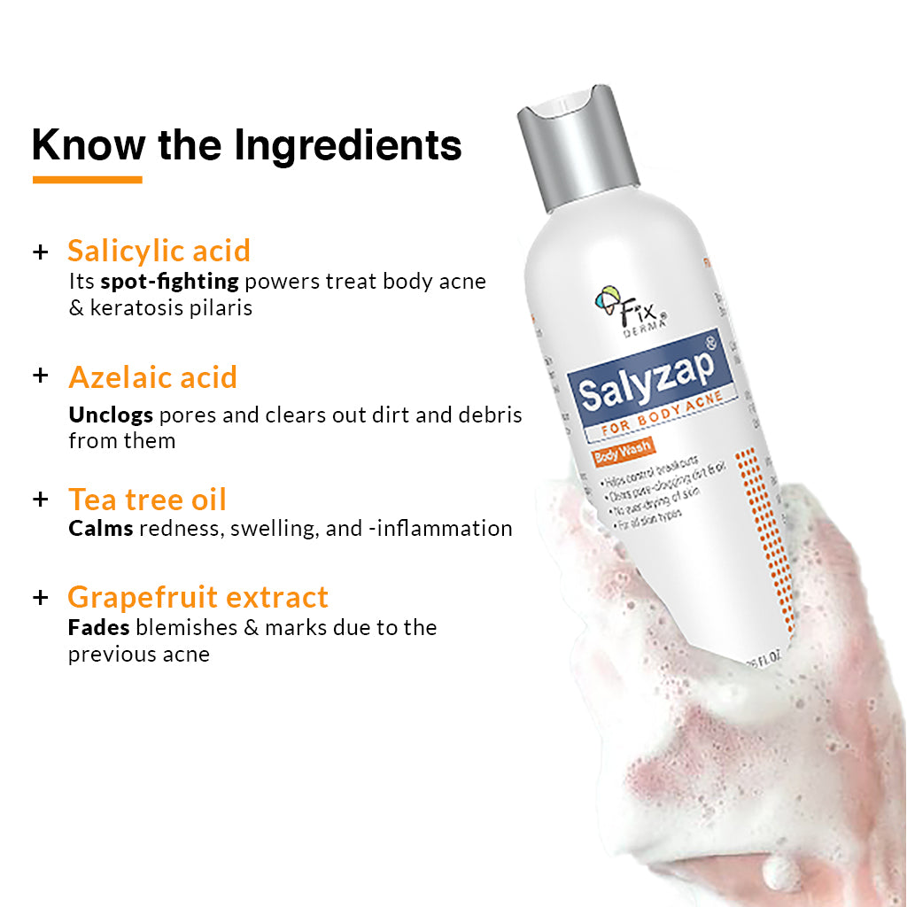 Salyzap Body Wash - Acne Treatment