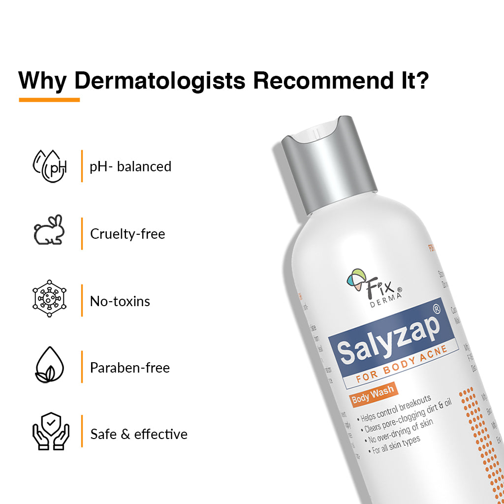 Salyzap Body Wash - Acne Treatment