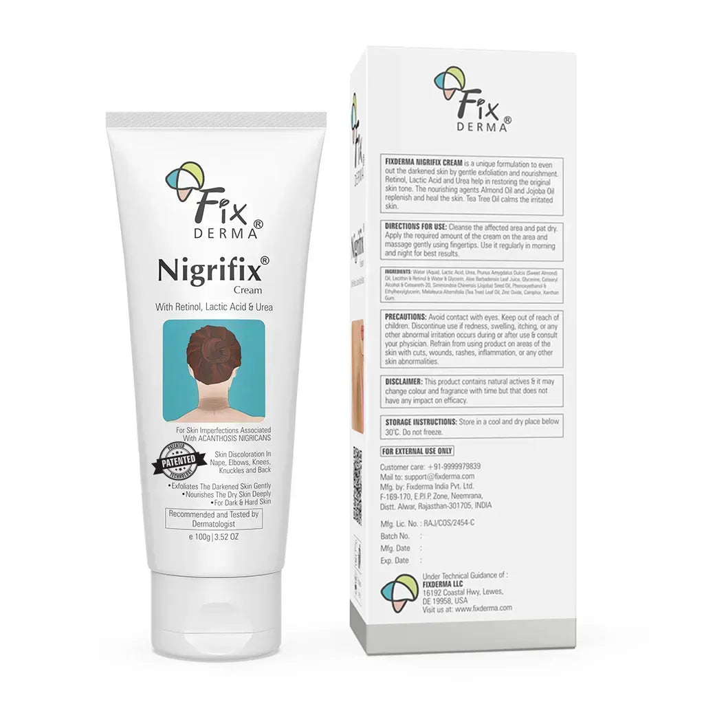 Nigrifix Cream - Hyperpigmentation - Acanthosis Nigricans