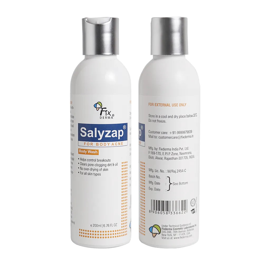 Salyzap Body Wash - Acne Treatment