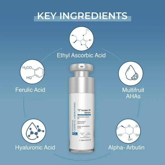 "C" Scape 25 Serum | Antioxidant Vitamin C Serum For Clear Skin