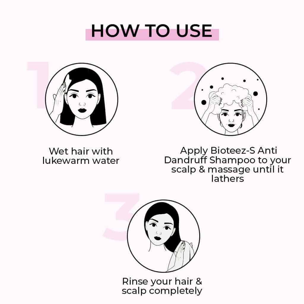 Anti Dandruff Shampoo Bioteez-S