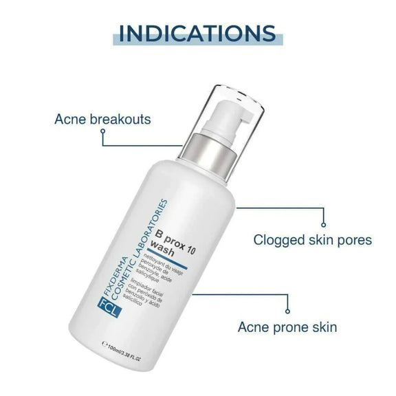 B Prox 10 Wash | Cleanser for oily skin & blackheads