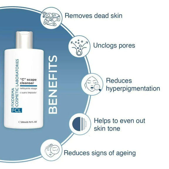 "C" Scape Cleanser | Vitamin C brightening cleanser